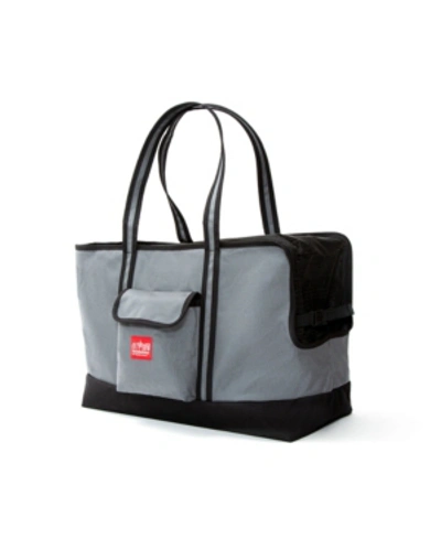 Manhattan Portage Pet Carrier Tote Bag In Gray,black