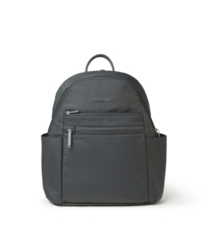 Baggallini Anti-theft Vacation Backpack In Charcoal