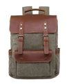 TSD BRAND VALLEY HILL CANVAS BACKPACK