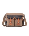 TSD BRAND TAPA CANVAS MAIL BAG