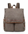 TSD BRAND ATONA CANVAS BACKPACK