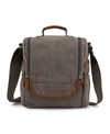 TSD BRAND ATONA TRAVELER CANVAS CROSSBODY BAG