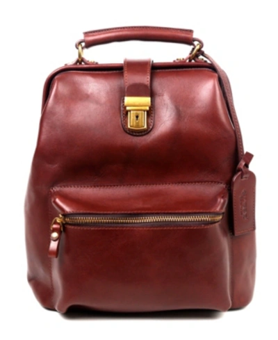 Old Trend Women's Genuine Leather Doctor Backpack In Brown
