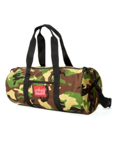 Manhattan Portage Chelsea Drum Bag In Green Camo