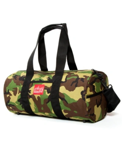 Manhattan Portage Chelsea Drum Bag In Green Camo