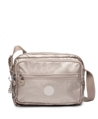 Kipling Abanu Mini Convertible Bag In Metallic Glow
