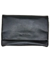 Sunglass Hut Collection Sunglass Hut Large Faux Leather Case In Black