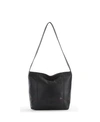 The Sak De Young Leather Hobo In Black