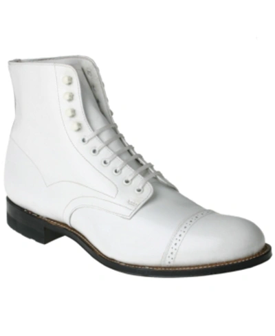 Stacy Adams Men's Madison Boot In White