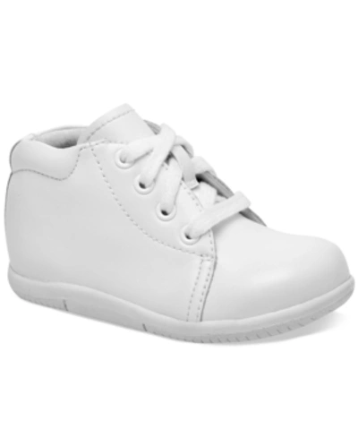 Stride Rite Babies' Toddler Boys Srt Elliot Shoes In White Leather