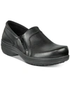 Easy Street Easy Works By  Women's Bentley Slip Resistant Clogs In Black