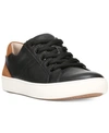 Naturalizer Morrison  Womens Leather Lifestyle Casual And Fashion Sneakers In Black Leather