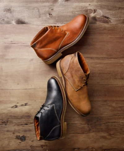 Johnston & Murphy Copeland Chukka Boots In Red Brown