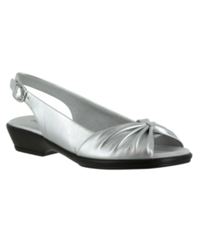 Easy Street Fantasia Sandals In Silver