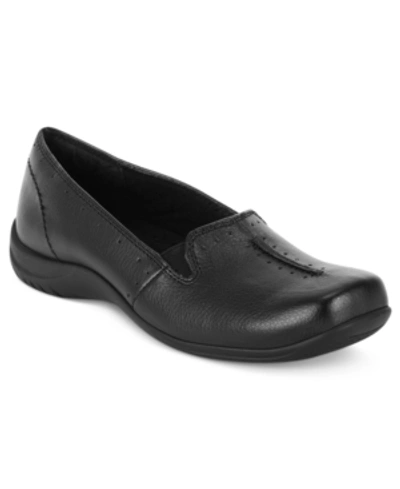 Easy Street Purpose Flats Women's Shoes In Black