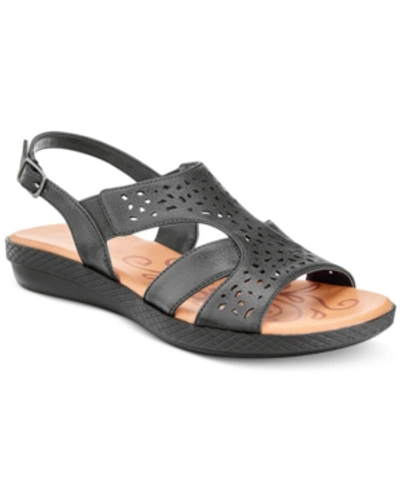 Easy Street Bolt Sandals In Black