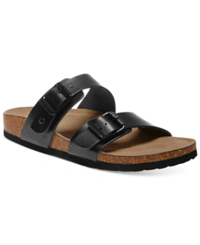 Madden Girl Brando Footbed Sandals In Black