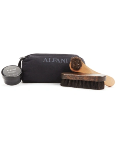 Alfani Shoe Cleaning Travel Kit Men's Shoes In Brown/black