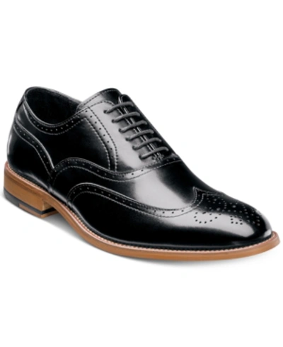 Stacy Adams Men's Dunbar Wingtip Oxfords In Black