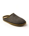 Deer Stags Men's Wherever Embroidered Trim Slippers In Gray