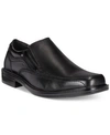 Dockers Mens Turner Slip Resistant Slip On Casual Loafer Safety Shoes In Black