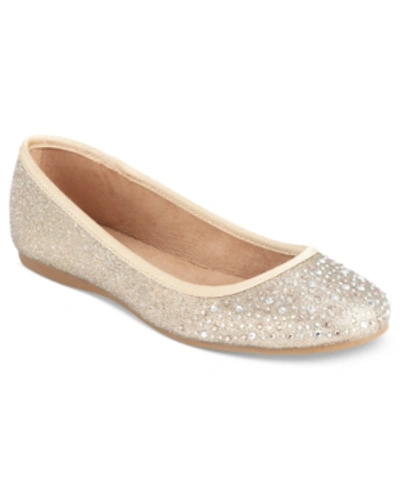 Style & Co Women's Angelynn Flats, Created For Macy's In Gold