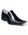 STACY ADAMS MEN'S TEMPLIN LEATHER BIKE TOE LOAFERS