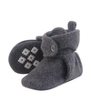 LITTLE TREASURE COZY FLEECE BOOTIES WITH NON SKID BOTTOM