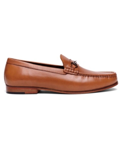 Anthony Veer Filmore Bit Loafer Men's Shoes In Medium Bro