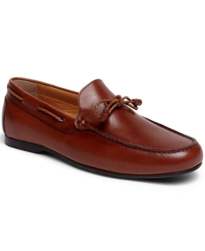 Anthony Veer Men's Franklin Leather Boat Shoes In Tan
