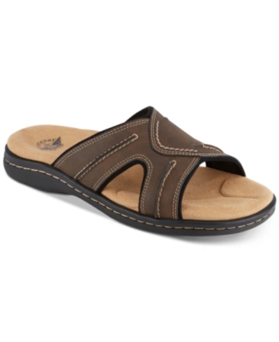 Dockers Men's Sunland Sandals Men's Shoes In Dark Brown