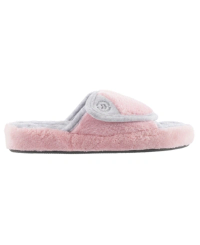 Isotoner Signature Isotoner Women's Microterry Pillowstep Slide Slipper, Online Only In Petal Pink
