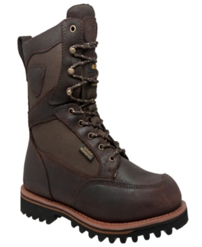 Adtec Men's 11" Cordura Boot Men's Shoes In Dark Brown