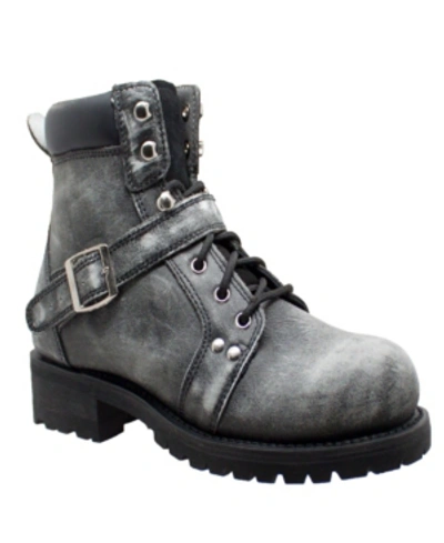 Adtec Men's 6" Steel Toe Hiker Boot In Black