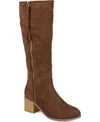 Journee Collection Journee Sanora Knee High Boot In Brown