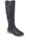 Journee Collection Journee Taven Mid Calf Boot In Blue