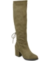 Journee Collection Leeda Extra Wide Calf Boot In Green
