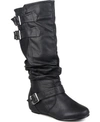 Journee Collection Women's Extra Wide Calf Tiffany Boot In Black