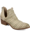 JOURNEE SIGNATURE WOMEN'S DAKOTA BOOTIES WOMEN'S SHOES