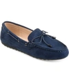 Journee Collection Collection Women's Comfort Thatch Loafer In Blue