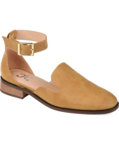 Journee Collection Women's Loreta Flats In Yellow