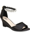 Journee Collection Women's Connor Wedges In Black