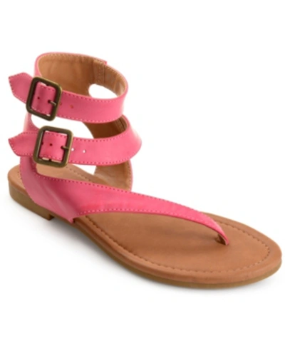 Journee Collection Women's Kyle Sandals In Pink