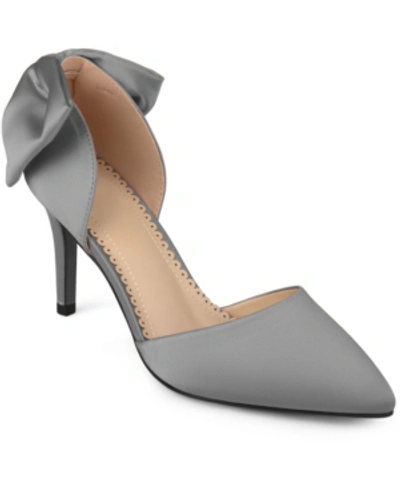 JOURNEE COLLECTION WOMEN'S TANZI BOW STILETTOS