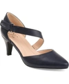 Journee Collection Collection Women's Tru Comfort Foam Wide Width Tillis Pump In Blue