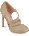 Journee Collection Women's Zeera Heels In Taupe