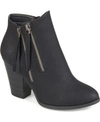 Journee Collection Collection Women's Wide Width Vally Bootie In Black