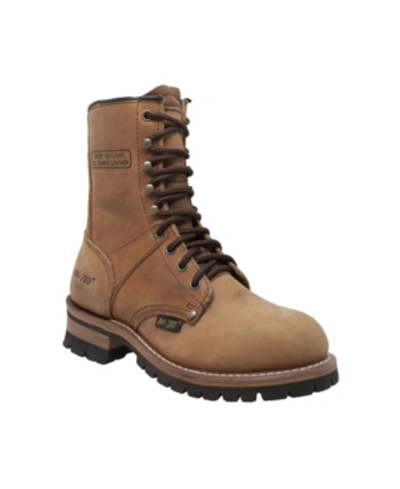 Adtec Women's 9" Logger Boot Women's Shoes In Tan