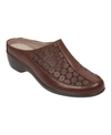 EASY SPIRIT WOMEN'S DUSK BLOCK HEEL SLIP-ON CASUAL MULES