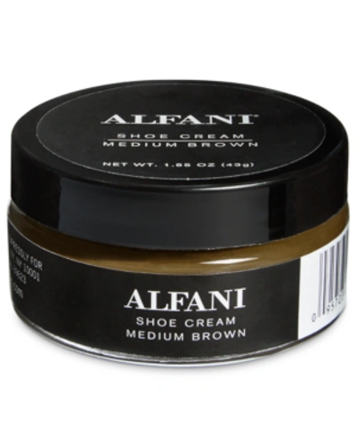 Alfani Shoe Cream, Created For Macy's Men's Shoes In Medium Brown